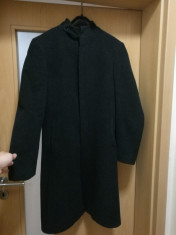 Palton barbati Zara Man, marimea M, Negru foto