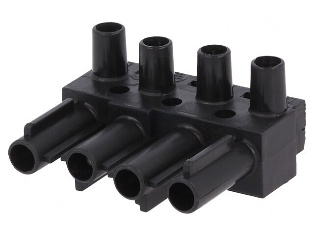 Conector regletă deconectabilă ST18 neagră