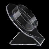 Suport Acrilic Transparent pentru Expunerea Br???rilor &ndash; 6 x 7,5 x 5 cm &ndash; Expozitor Bijuterii