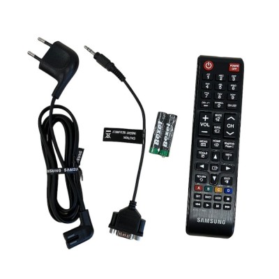 Set telecomanda TV Samsung, baterii incluse si cablu alimentare foto