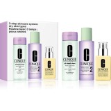 Clinique 3 Steps Skincare Systeme Dry Skin Types set cadou pentru tenul uscat