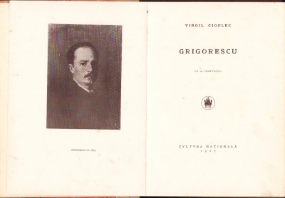 MSPN11 Grigorescu cu 131 ilustrații de Virgil Cioflec, 1925 foto