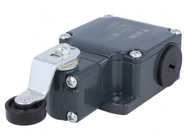 Limitator cursă manetă 40mm cu rolă plastic 20mm 10A FL 551