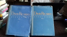 OPERE ALESE - DAVID RICARDO 2 VOLUME foto