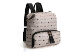 Rucsac, Lucky Bees, 910 White, piele ecologica, alb