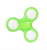 Fidget Spinner cu LED Verde