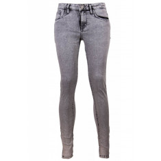 Jeansi gri talie joasa skinny Costes, de dama