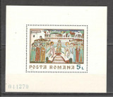 Romania.1970 Fresce-Bl. DR.240, Nestampilat