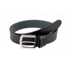 Curea casual - eleganta barbati din piele naturala - Neagra CC400N2