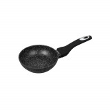 Tigaie din aluminiu, marmorata, neagra, 16cm Klausberg