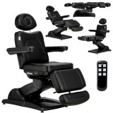 Scaun cosmetic electric pentru salon cosmetic pedichiură reglabil cu 3 cilindri