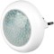 Lumina de noapte LED 1W alb rece 6400K cu detector de miscare PIR 5m