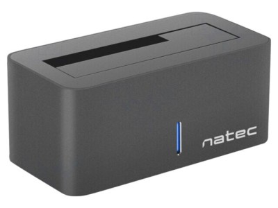 Stație de andocare NATEC USB 3.0 pentru HDD și SSD, cu LED, PnP și Hot Swap, neagră foto