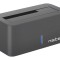 Stație de andocare NATEC USB 3.0 pentru HDD și SSD, cu LED, PnP și Hot Swap, neagră