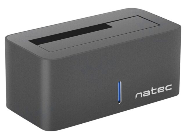 Stație de andocare NATEC USB 3.0 pentru HDD și SSD, cu LED, PnP și Hot Swap, neagră
