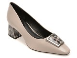 Pantofi eleganti EPICA gri, 1228879, din piele naturala