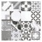 Gresie interior baie / bucatarie Mosaico, 45 x 45 cm, mata, gri