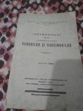 Cumpara ieftin IMSTRUCTIUNI PENTRU INTREBUINTAREA SERURILOR SI VACCINURILOR 1936