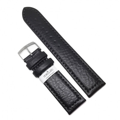 Curea de ceas Morellato Panamera Cuoio Rugato - Culoare Neagra - 20mm, 22mm, 24mm, 26mm - A01X4938C22019CR foto