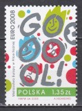 Polonia 2008 - C.E. de Fotbal 2008, MNH