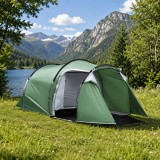 Cumpara ieftin Cort Camping ART 2-4 Persoane Impermeabil cu Vestibul Verde 426x206x154 cm