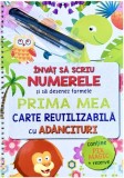 &Icirc;nvăț să scriu numerele și să desenez formele - Paperback brosat - Flamingo
