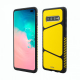 Husa Vetter Smart pentru Samsung Galaxy S10 Plus, Anti-Shock, Combo Series, Galben