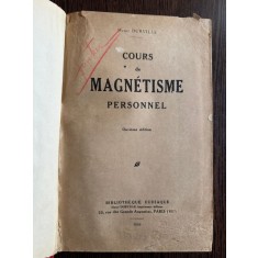 Cours de magnetisme personnel - Henri Durville