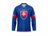 Echipa națională de hochei tricou de hochei blue Slovakia - M