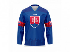 Echipa națională de hochei tricou de hochei blue Slovakia - dětsk&amp;yacute; XXS foto