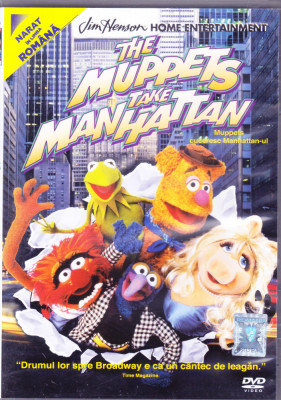 DVD Film: Muppets cuceresc Manhattan-ul ( dublat si subtitrat in lb. romana ) foto