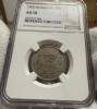 20 Bani 1900 Romania, NGC AU58, mai rara numeric, Cupru-Nichel