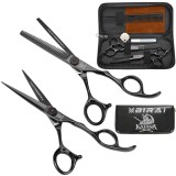 Cumpara ieftin Set Profesional BIRAI&reg; Katana, Foarfeca De Tuns Si Foarfeca De Filat, Otel Japonez 440C, Duritate 60-63 HRC, Design Ergonomic, Precizie Si Confort Pen