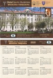 Romania, Clubul Sportiv Studentesc Medicina Timisoara, calendar de birou, 2020