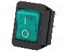 Intrerupator OFF-ON, 2 pozitii, DPST, BULGIN - C1353ABMBG3602AW