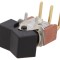 Comutator basculant ON-ON, THT