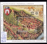 2009 Centrul istoric Sighisoara Bl. 449 LP 1839 MNH, Arhitectura, Nestampilat