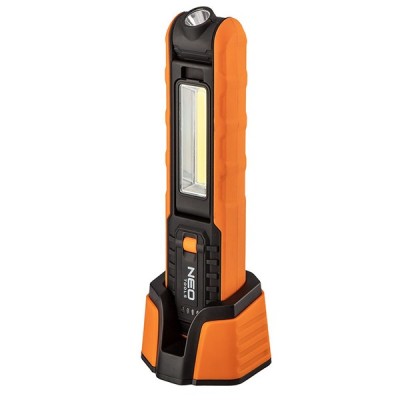 Lampa/lanterna de lucru 500lm COB LED 5W+1W NEO TOOLS 99-065 HardWork ToolsRange foto