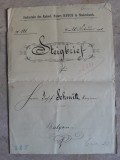 ACTE NOTARIALE VECHI 1911 - TIMBRU FISCAL -FILIGRAN -CALIGRAFIE - NOTAR IMPERIAL