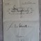 ACTE NOTARIALE VECHI 1911 - TIMBRU FISCAL -FILIGRAN -CALIGRAFIE - NOTAR IMPERIAL