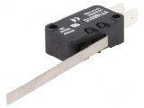 Micro&icirc;ntrerupător SNAP ACTION 14A 250VAC SPDT cu manetă 2,5N