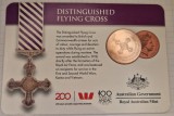 Australia , 25 cents 2017, km#3347, Distinguished Flying Cross, coincard, Australia si Oceania