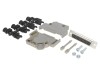 Conector D-Sub 25 Pini Mama Pe Cablu, Ecranat, Lipire, Negru - ENCITECH