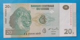 20 Francs 2003 Congo - Bancnota SUPERBA - UNC