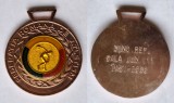 Concurs republican sala - JUNIORI 3 - Elevi - Iasi 1988 medalie premiu ATLETISM