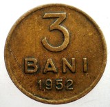 7.435 ROMANIA RPR 3 BANI 1952