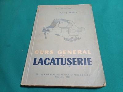 CURS GENERL DE LĂCĂTUȘERIE * V.I. KPMMISSAROV / 1959 *22 foto