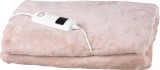 Patura electrica MagicHome din flanel, bej, 180x130 cm, 9 trepte