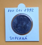 100 Lei 1992 moneda SUPERBA in stare foarte buna