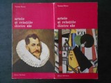 THOMAS MUNRO - ARTELE SI RELATIILE DINTRE ELE 2 volume, Alta editura